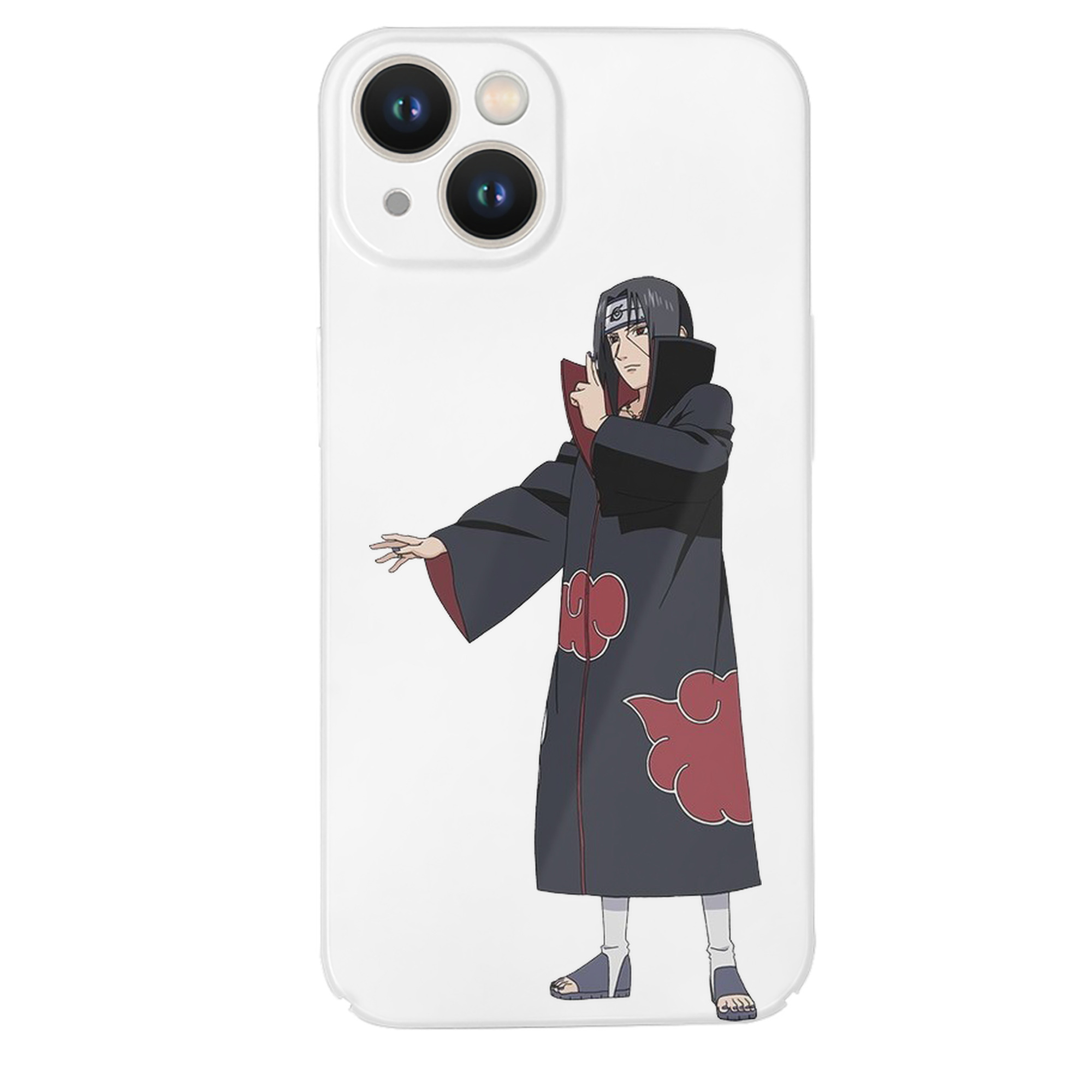 （画像用） NARUTO -ナルト- うちは イタチ Uchiha Itachi 【iPhone 14シリーズ対応】ハードケース